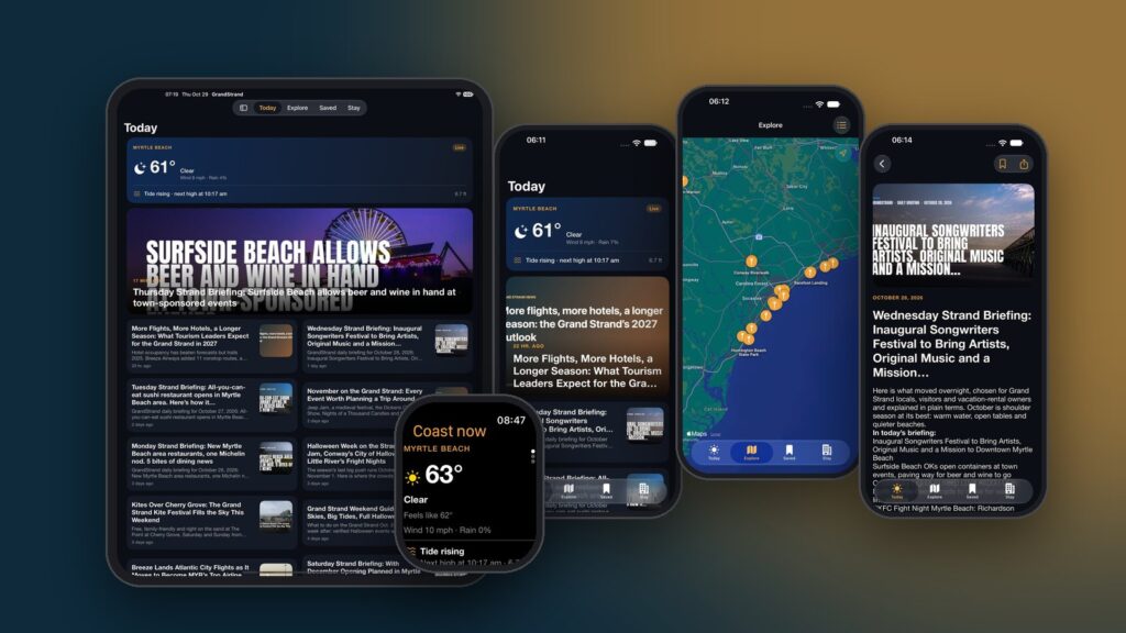 GrandStrand Is Coming to iPhone, iPad and Apple Watch